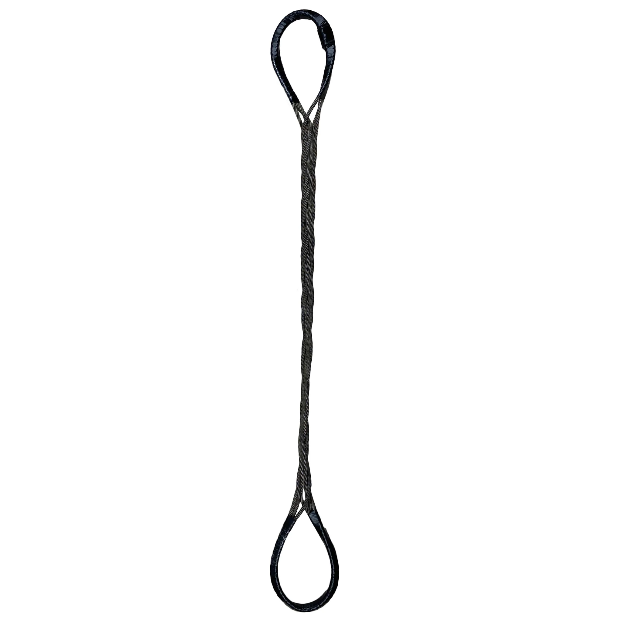 1/4" x 12' Six Part Braided Wire Rope Sling
