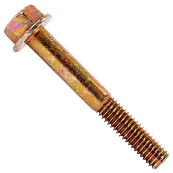 3/8" x 2-3/4" Conquest Grade 8 Non-Serrated Flange Bolt - Zinc Yellow