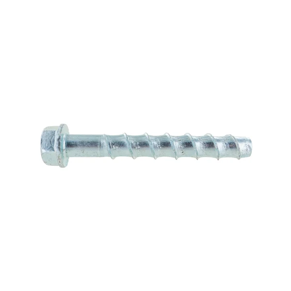 5/8" x 5" Conquest Large Diameter Concrete Screws - Zinc, Pkg 10