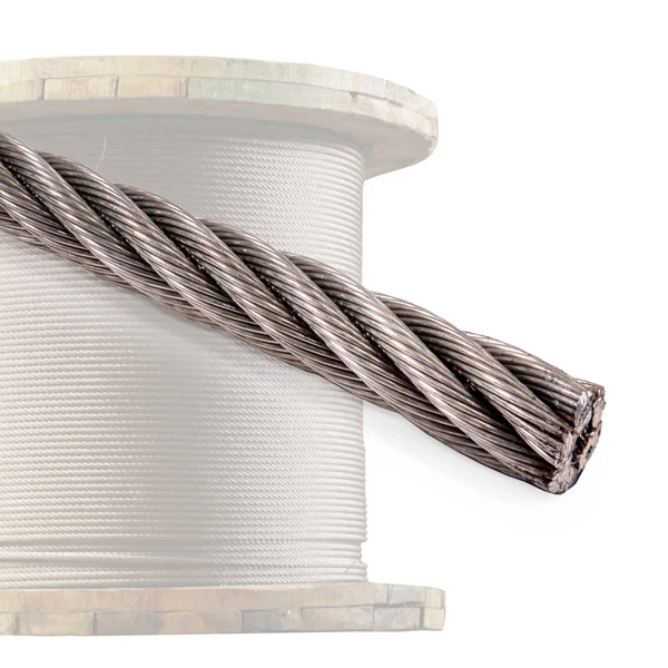 7/16" 6x19 Stainless Steel Wire Rope - Type 304 IWRC | 2,500' Coil