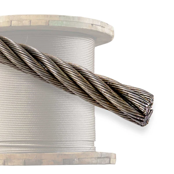 1-1/2" 6x19 Bright Wire Rope - EIPS IWRC | 2,500' Coil