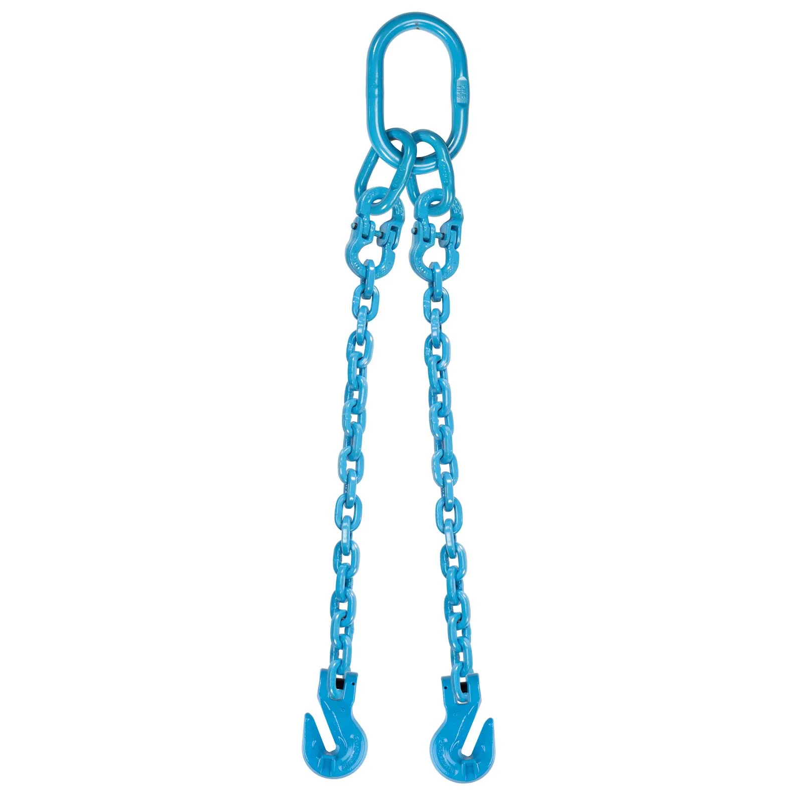 1/2" x 16' Pewag 2 Leg Chain Sling w/ Grab Hooks - Grade 120