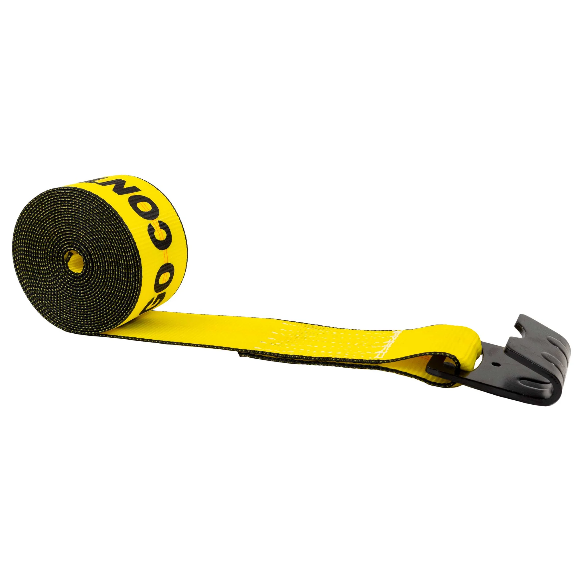 3" X 28' Replacement Strap with Flat Hook | Yellow