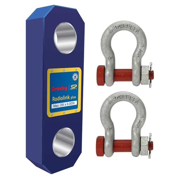 Straightpoint CP55T 55 T Compound Plus with 2 Crosby 2" Shackles