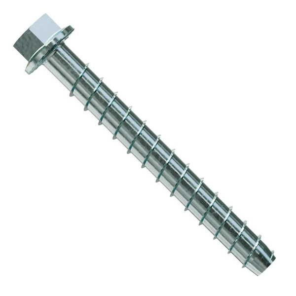 5/8" x 6" Strong-Tie THDB62600H Titen HD Screw Anchor, Zinc, Pkg 10
