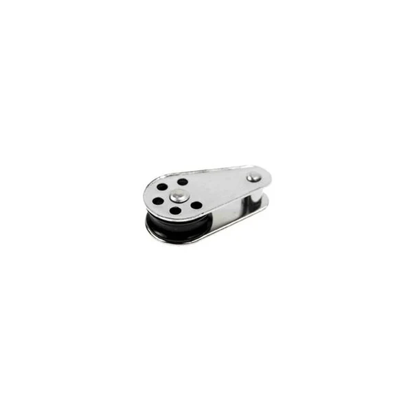 Pulley Block w/ Fix Pin & Nylon Sheave 1/4" x 1"