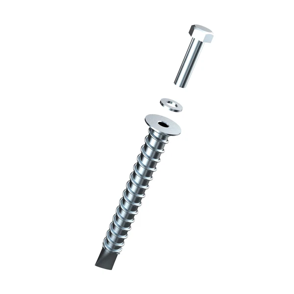 Bolthold SP10-38S Asphalt Anchor, 304 Stainless Steel, 6 Pkg