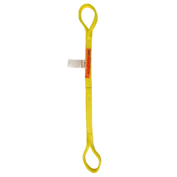 Nylon Lifting Sling - Straight Eye & Eye - 2" x 16' - 4-ply