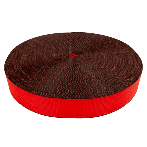 3"x 300' 18K Polyester Cargo Webbing - Red