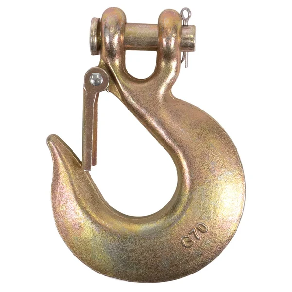 1/4" Clevis Slip Hook with Latch | Grade 70