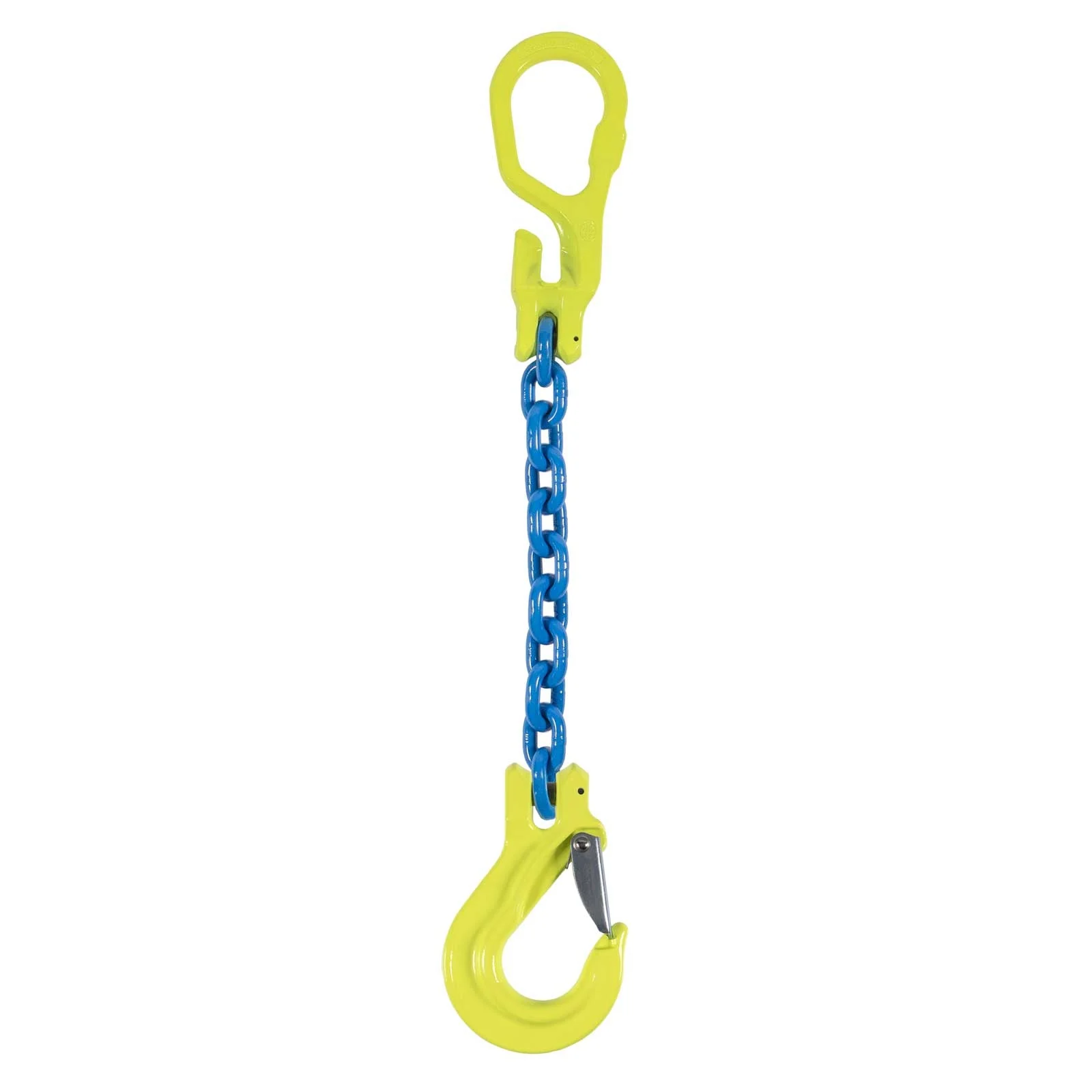 5/8" x 5' Adjustable Single Leg Chain Sling w/ Gunnebo Chain and Sling Hook - Grade 100