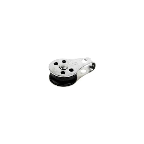 Tear Drop Pulley Block w/ Nylon Sheave 1/4" x 1"