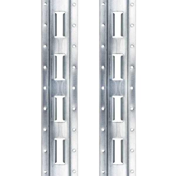 5' Vertical Galvanized E Track | 2-Pack
