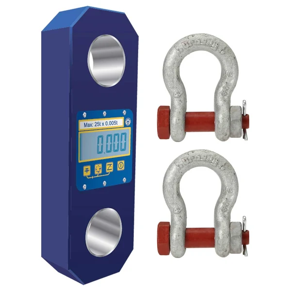 Straightpoint LLP2T5 2.5 T Loadlink Plus with 2 Crosby 5/8" Shackles