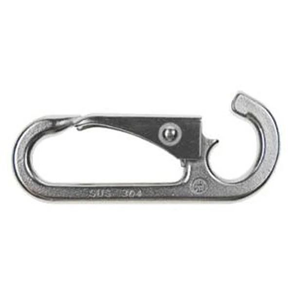 Open End Spring Snap - 304 Stainless Steel - 2-7/8" Length