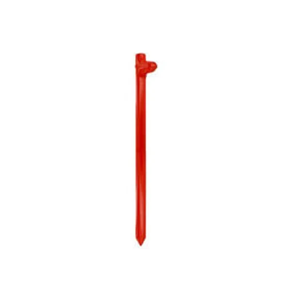 5/8" x 12" Tent Stake - Hot Forged Tent Pin - Orange