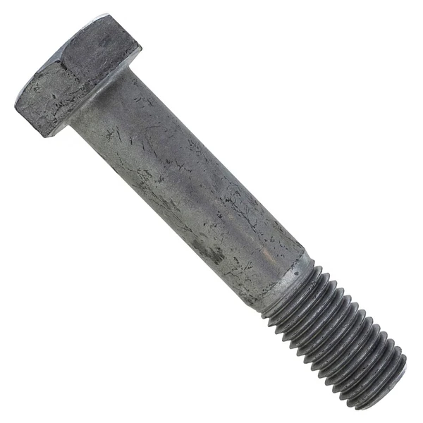1-1/8" x 5" Conquest A325 Type 1 Heavy Hex Structural Bolt, Hot Dip Galvanized
