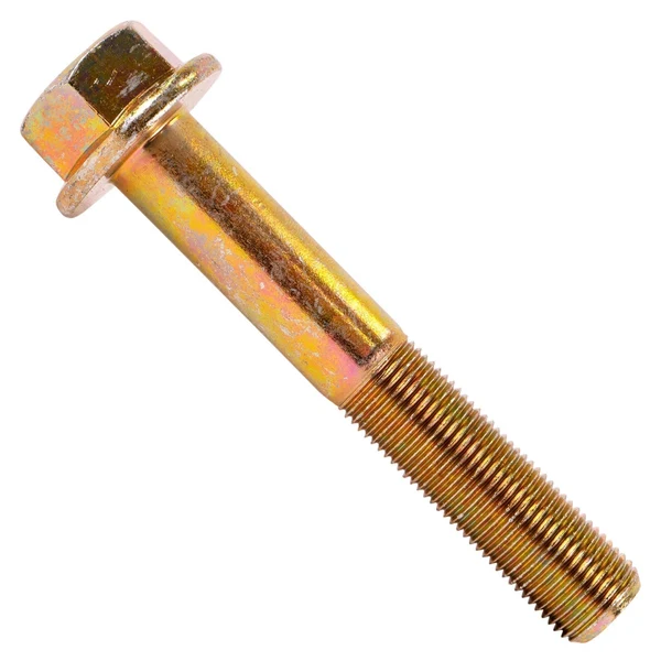 5/8" x 4" Conquest Grade 8 Non-Serrated Fine Thread Flange Bolt - Zinc Yellow