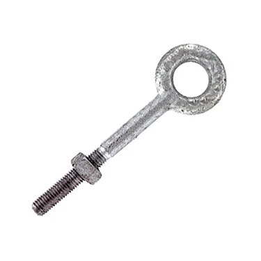 3/4" x 10" Galvanized Eye Bolt - 3" Thread Length