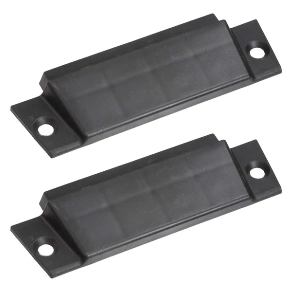 Plastic End Cap w/ Install Holes for Horizontal E-Track | 2-Pack