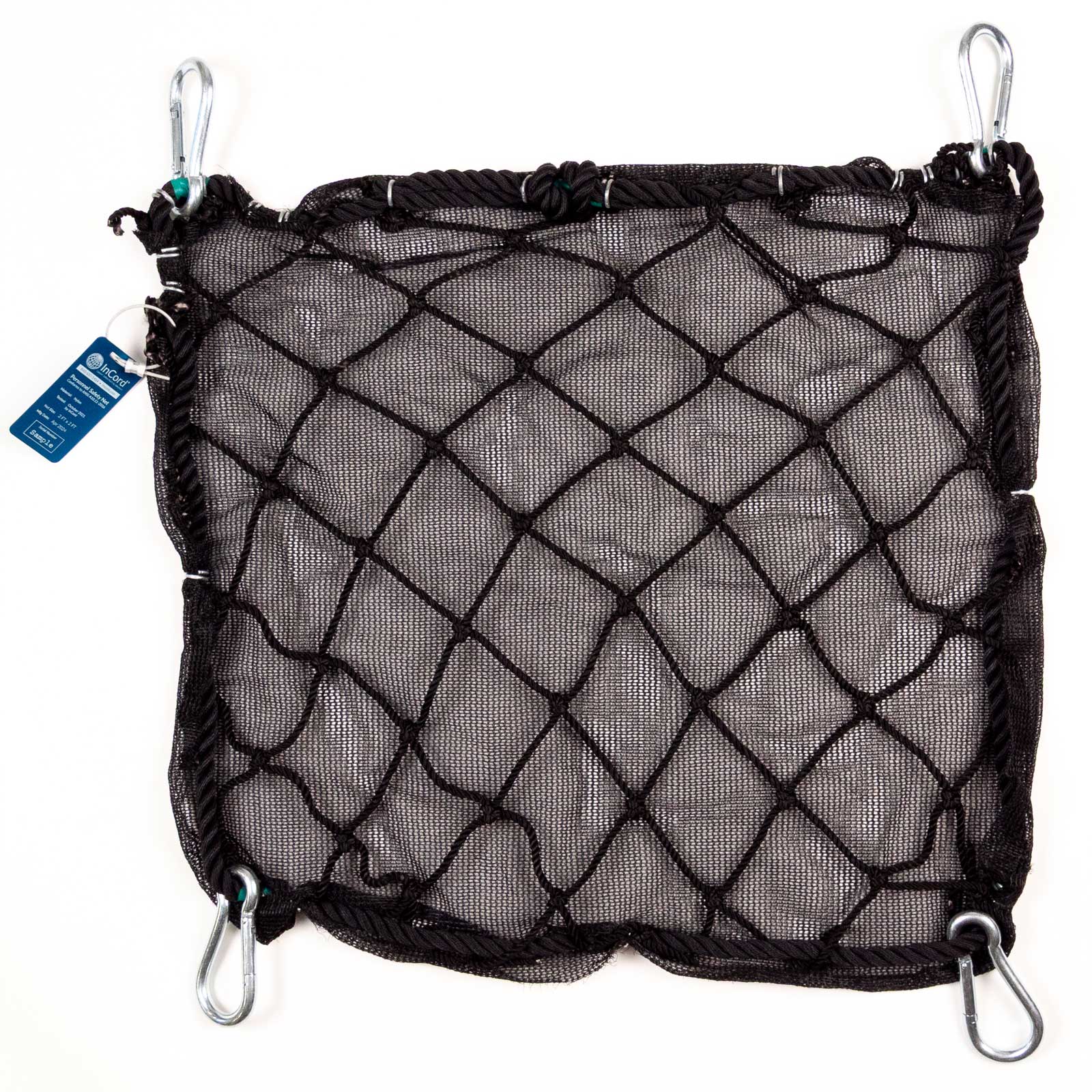25' x 50' ANSI A10.11 Personnel Safety Net with Debris Liner | 17,500 lbs.