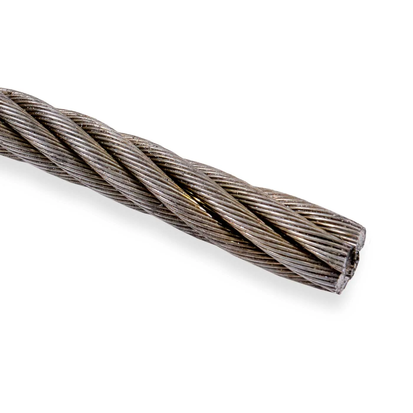 1-3/4" 6x37 Bright Wire Rope - EIPS IWRC | 250 ft.