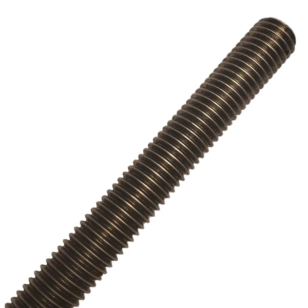 Conquest 3/8" x 2' A307 Coarse Threaded Rod - Plain Finish