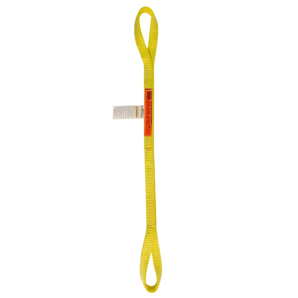 Nylon Lifting Sling - Twisted Eye & Eye - 1" x 16' - 4-ply