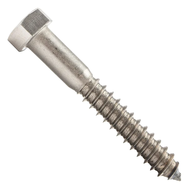 1/2" x 3-1/2" Conquest Hex Head Lag Bolt for Wood - 18-8 Stainless Steel