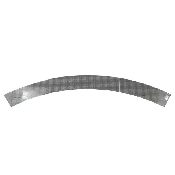 White Curved Conspicuity Tape for Tankers: 2" x 24"