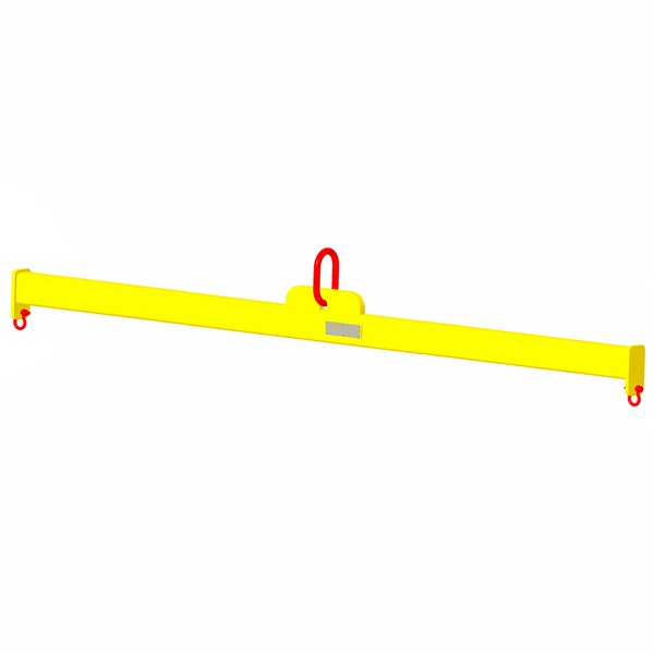 Fixed Length Economy Lifting Beam - 6,000 Lb. Capacity - 5.5' Max Spread
