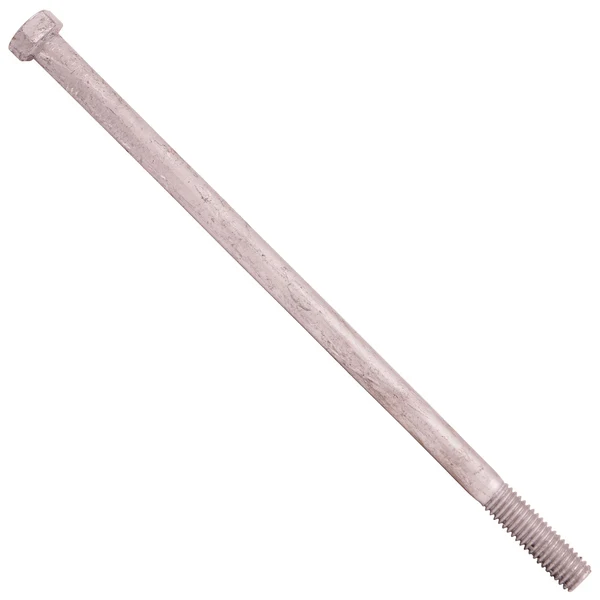 3/8" x 8" Conquest A307 Grade A Hex Bolt - Hot Dip Galvanized