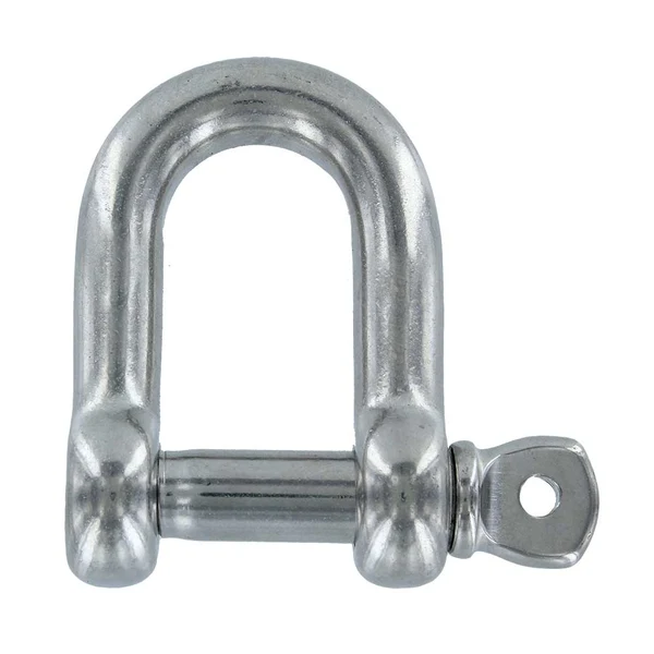 7/8" Screw Pin D Shackle Stainless Steel