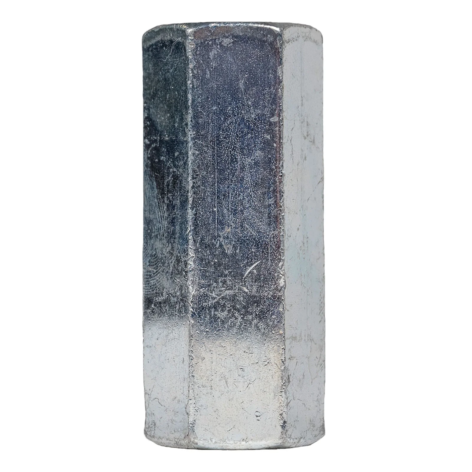 Conquest 5/8" x 2-1/8" A563 Grade A Coupling Nut - Zinc