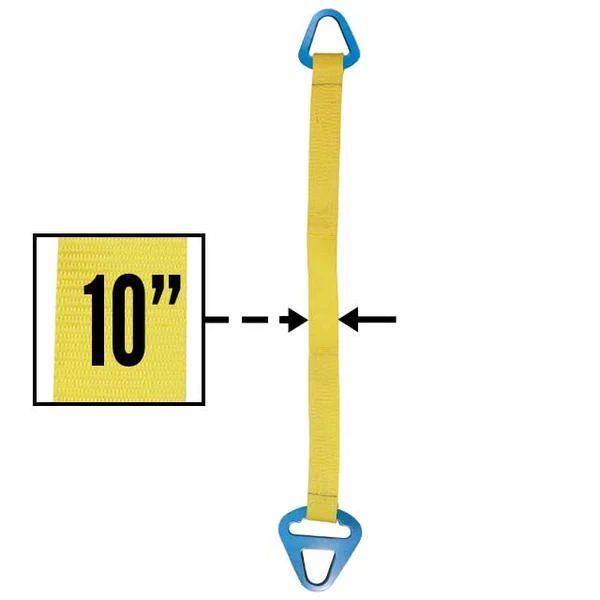 Nylon Lifting Sling - Triangle Choker - 10" x 4' - 1-ply