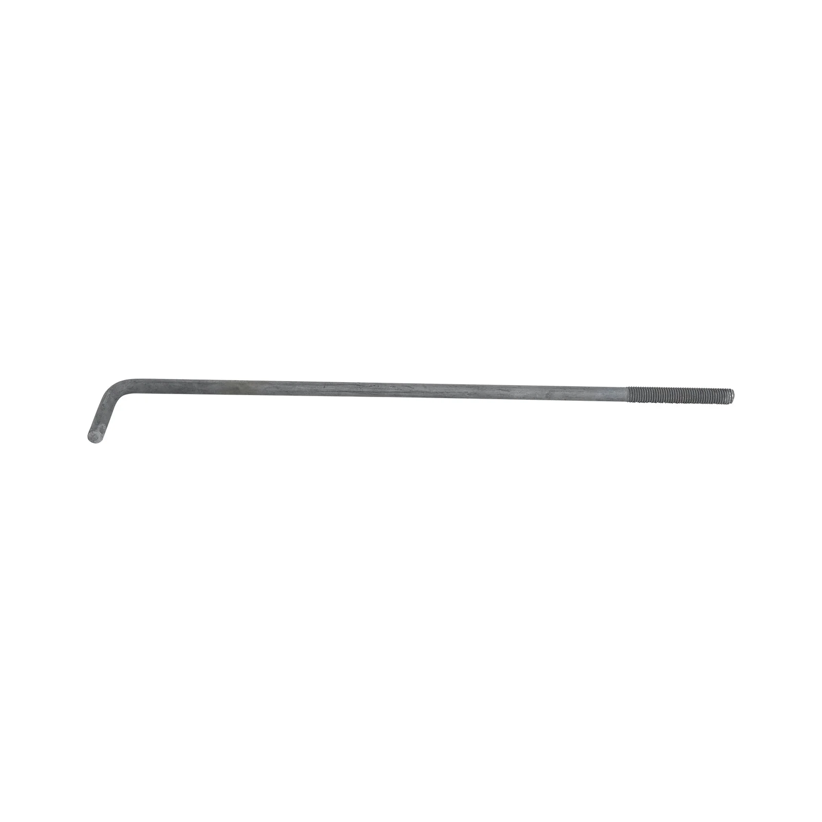 Conquest 3/4" x 24" L-Bolt Foundation Anchor Bolt for Concrete - Hot Dip Galvanized