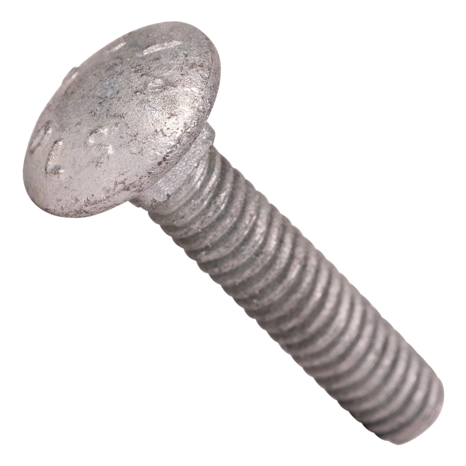 Conquest 1/4" x 1-1/4" A307 Carriage Bolt - Hot Dip Galvanized