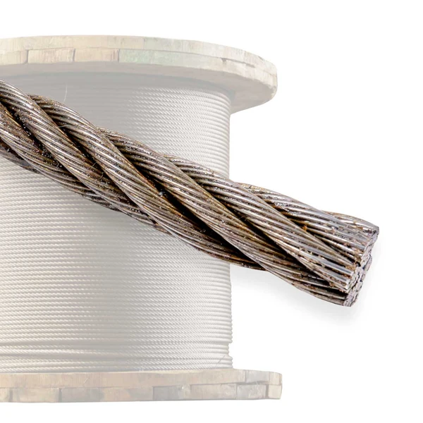 9/16" 6x19 Bright Wire Rope - EIPS FC | 5,000' Coil