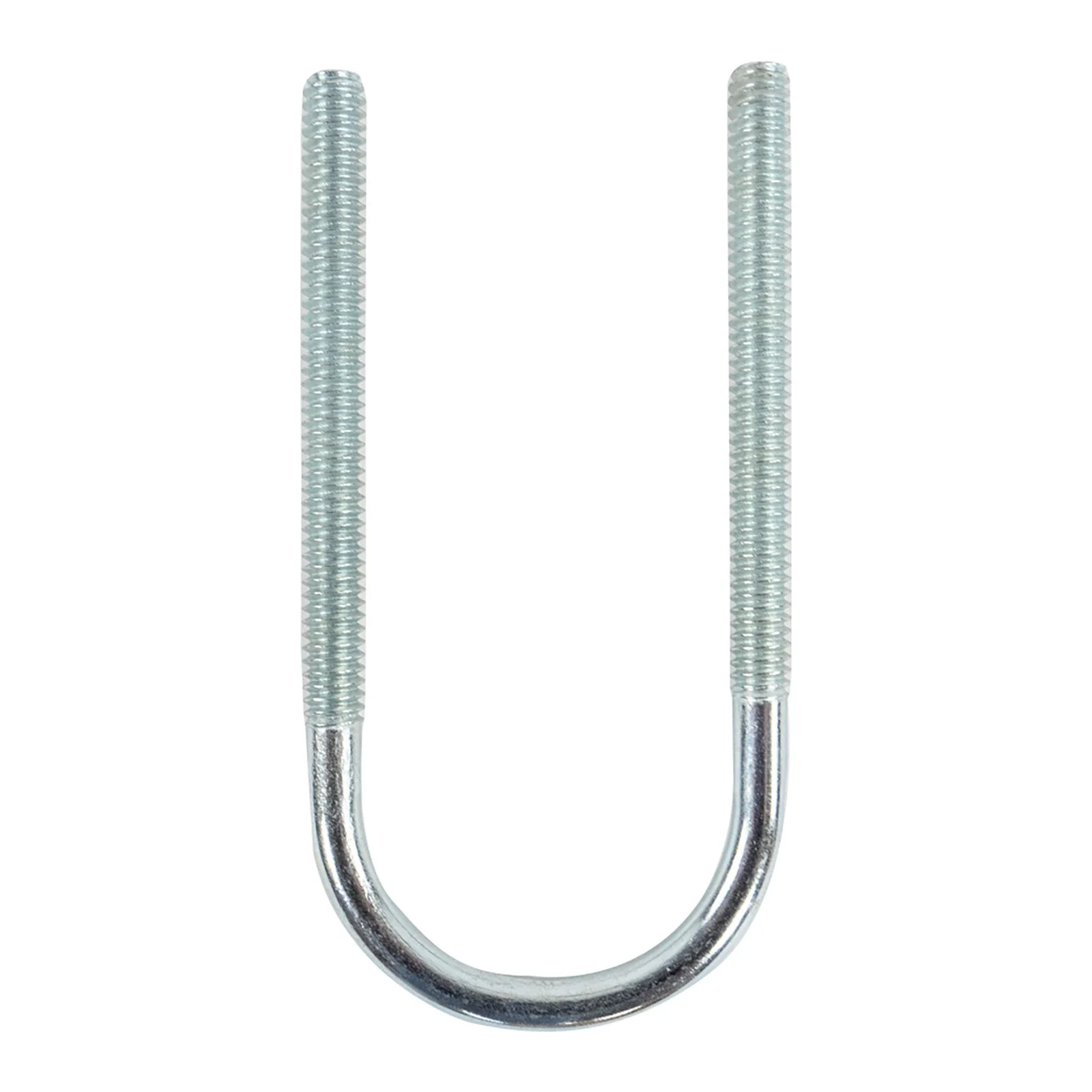Conquest 1-11/16" (W) x 3-3/4" (L) x 3/8" (D) Round Pipe U Bolt - Zinc