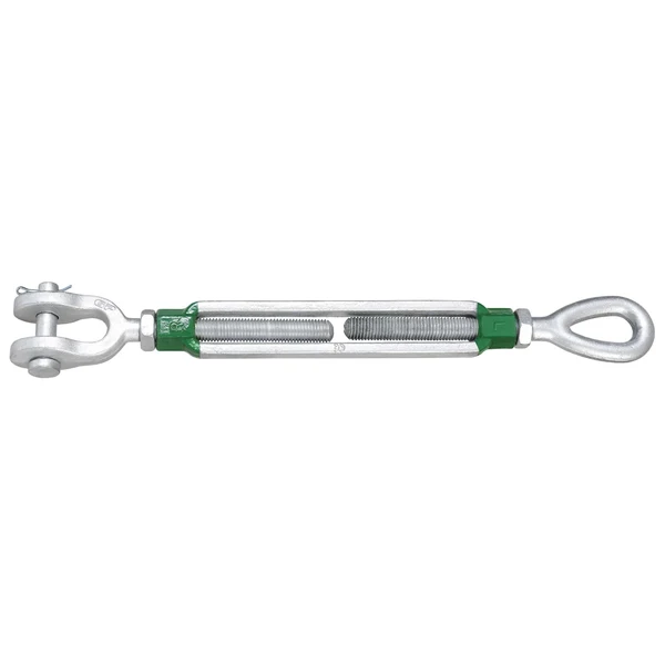 5/8" x 6" Van Beest® Jaw & Eye Galvanized Turnbuckle - G-6315