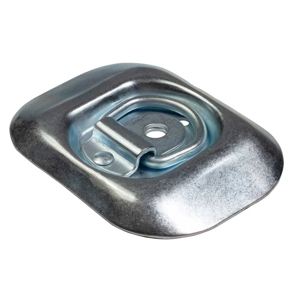 Bolt-On Flush-Mount D-Ring - Galvanized - 2,500 lbs. BS