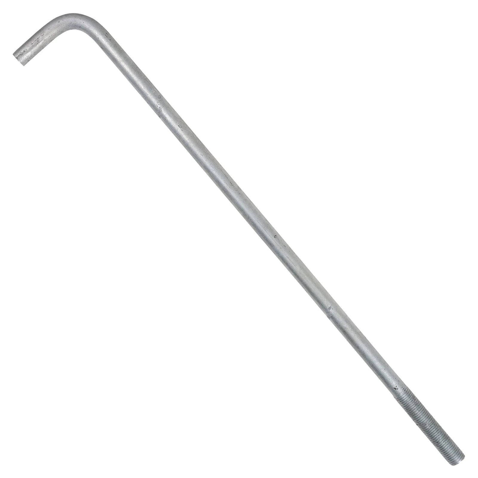Conquest 1-1/4" x 42" L-Bolt Foundation Anchor Bolt for Concrete - Hot Dip Galvanized