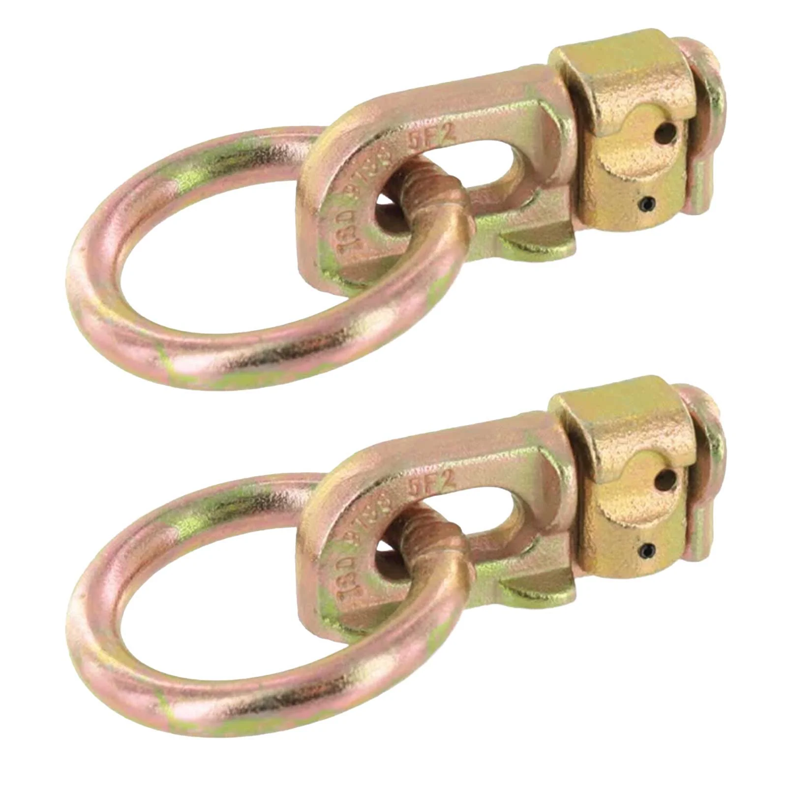 Double Stud L-Track Fitting with O-Ring | 6,000 lbs. BS | 2-Pack