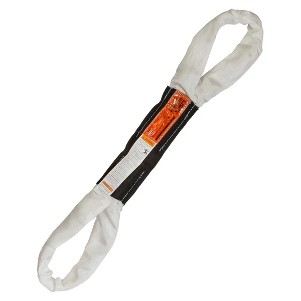 4' Domestic Eye & Eye Round Sling - Polyester | 16,800 lbs. Capacity