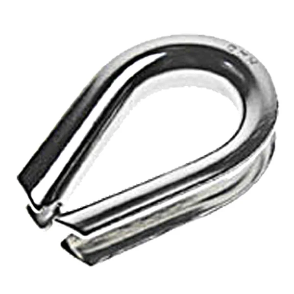 3/8" Heavy Duty Stainless Steel Thimbles | Type 316