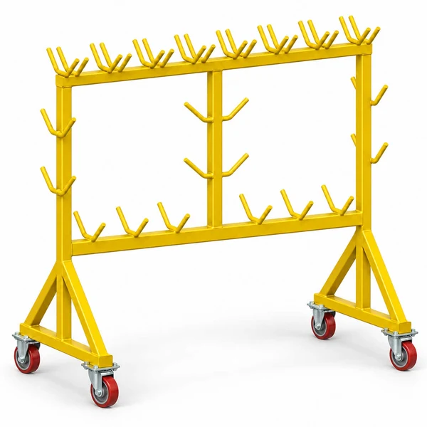 M&W 72" x 74" Double Frame Rigging Rack with Casters - 800 lbs. Cap.