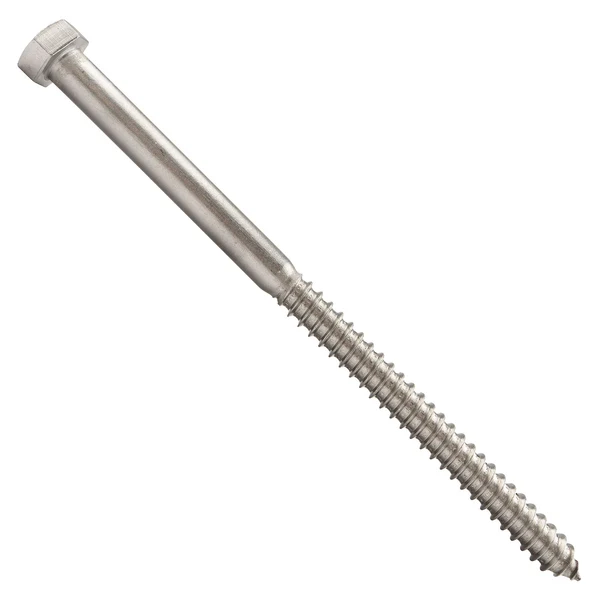 1/2" x 8-1/2" Conquest Hex Head Lag Bolt for Wood - 18-8 Stainless Steel