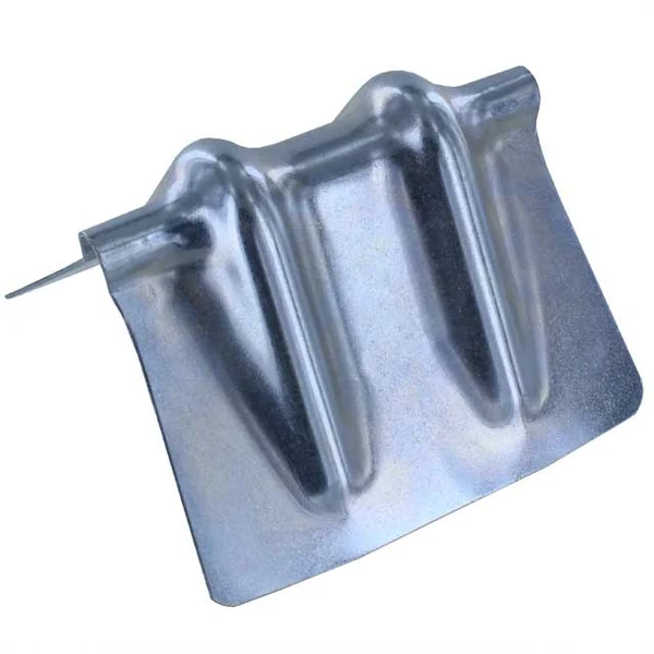 3-1/2" Steel Corner Protector for Chain - Galvanized W/ Groove