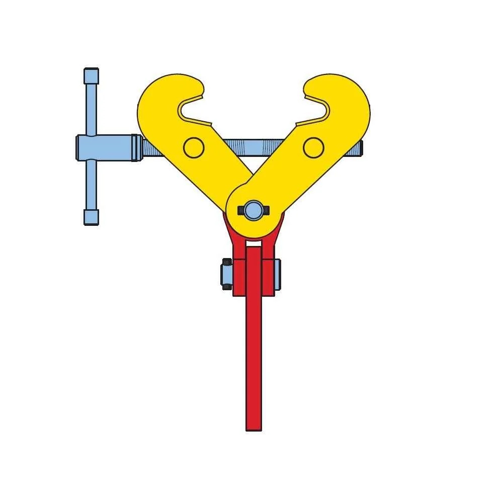Terrier FSVSU 5 Ton Screw Beam Lifting Clamp - 956500