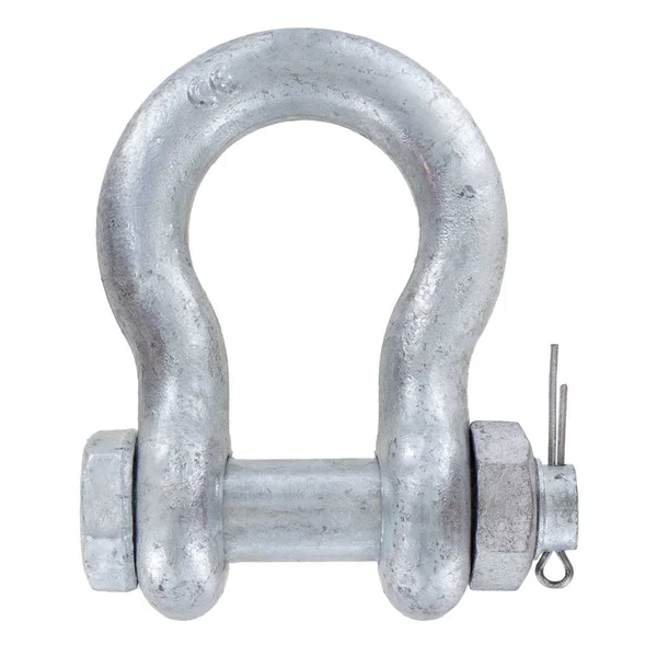 1-1/8" Galvanized Bolt Type Anchor Shackle - 9.5 Ton
